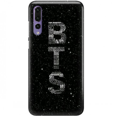 ETUI CLEAR NA TELEFON HUAWEI P20 PRO BTS FAN 3