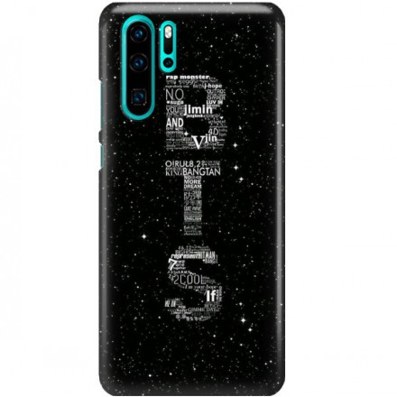 ETUI CLEAR NA TELEFON HUAWEI P30 PRO BTS FAN 3