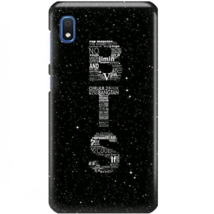 ETUI CLEAR NA TELEFON SAMSUNG GALAXY A10 BTS FAN 3