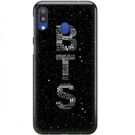 ETUI CLEAR NA TELEFON SAMSUNG GALAXY M20 BTS FAN 3