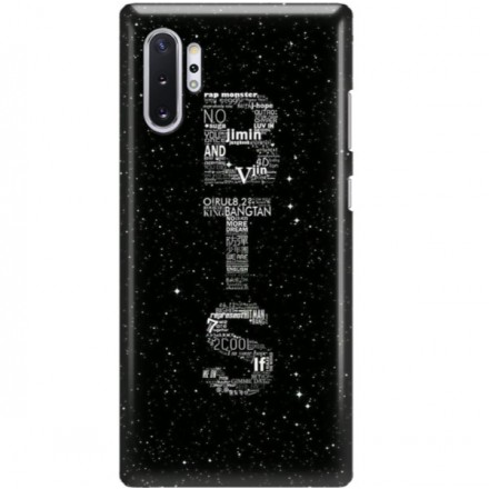 ETUI CLEAR NA TELEFON SAMSUNG GALAXY NOTE 10 PLUS BTS FAN 3
