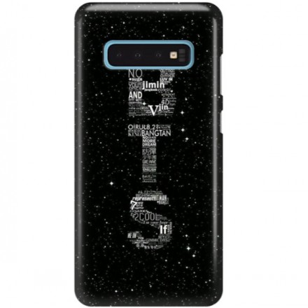 ETUI CLEAR NA TELEFON SAMSUNG GALAXY S10 BTS FAN 3