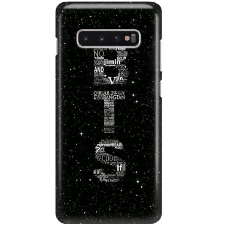ETUI CLEAR NA TELEFON SAMSUNG GALAXY S10 PLUS BTS FAN 3