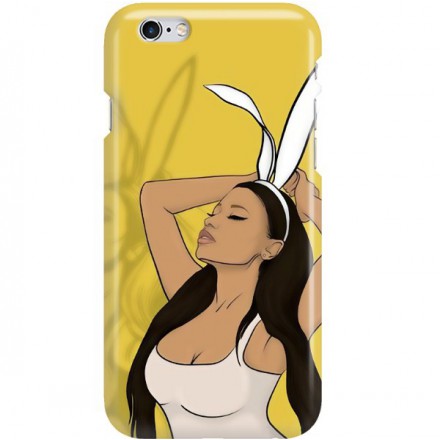 ETUI CLEAR NA TELEFON APPLE IPHONE 6 / 6S BUNNY GIRL