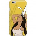 ETUI CLEAR NA TELEFON APPLE IPHONE 6 / 6S BUNNY GIRL