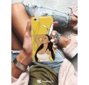 ETUI CLEAR NA TELEFON APPLE IPHONE 6 / 6S BUNNY GIRL