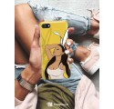 ETUI CLEAR NA TELEFON APPLE IPHONE 7 / 8 BUNNY GIRL