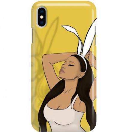 ETUI CLEAR NA TELEFON APPLE IPHONE X / XS BUNNY GIRL