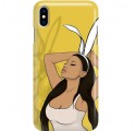 ETUI CLEAR NA TELEFON APPLE IPHONE X / XS BUNNY GIRL