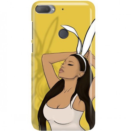 ETUI CLEAR NA TELEFON HTC DESIRE 12 PLUS BUNNY GIRL
