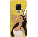 ETUI CLEAR NA TELEFON HUAWEI MATE 20 BUNNY GIRL