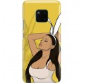 ETUI CLEAR NA TELEFON HUAWEI MATE 20 PRO BUNNY GIRL