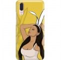 ETUI CLEAR NA TELEFON HUAWEI P20 BUNNY GIRL