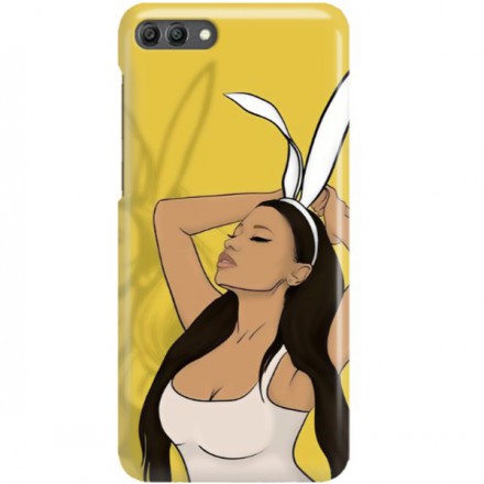 ETUI CLEAR NA TELEFON HUAWEI Y9 2018 BUNNY GIRL