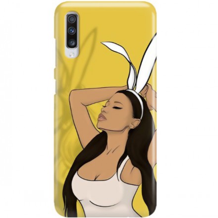 ETUI CLEAR NA TELEFON SAMSUNG GALAXY A70 BUNNY GIRL