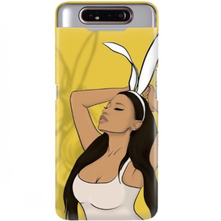 ETUI CLEAR NA TELEFON SAMSUNG GALAXY A80 BUNNY GIRL