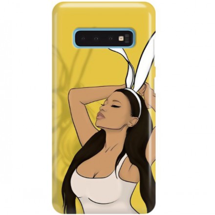 ETUI CLEAR NA TELEFON SAMSUNG GALAXY S10 BUNNY GIRL