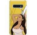 ETUI CLEAR NA TELEFON SAMSUNG GALAXY S10 BUNNY GIRL