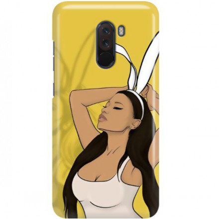 ETUI CLEAR NA TELEFON XIAOMI POCO F1 BUNNY GIRL