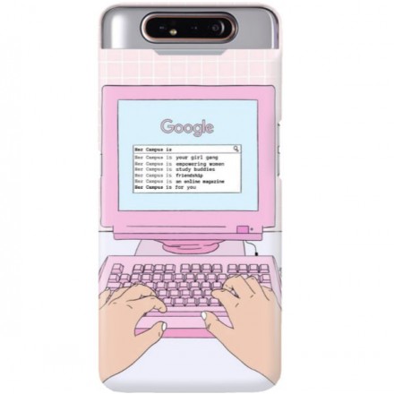 ETUI CLEAR NA TELEFON SAMSUNG GALAXY A80 COMPUTER