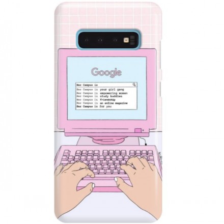 ETUI CLEAR NA TELEFON SAMSUNG GALAXY S10 COMPUTER