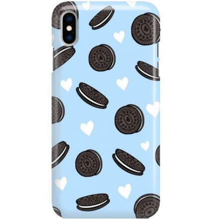 ETUI CLEAR NA TELEFON APPLE IPHONE X / XS COOKIES