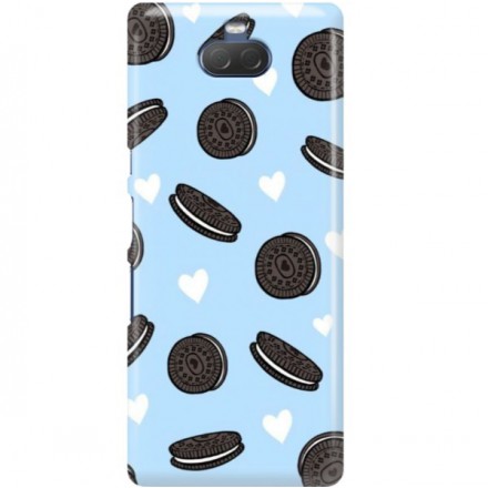 ETUI CLEAR NA TELEFON SONY XPERIA 10 COOKIES