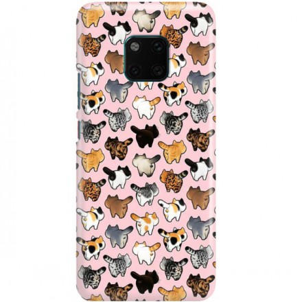 ETUI CLEAR NA TELEFON HUAWEI MATE 20 PRO CORGI