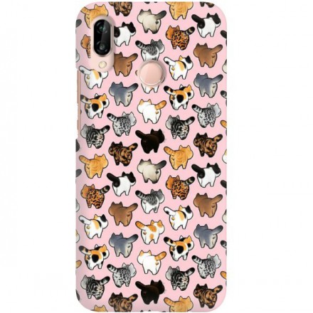 ETUI CLEAR NA TELEFON HUAWEI P20 LITE CORGI