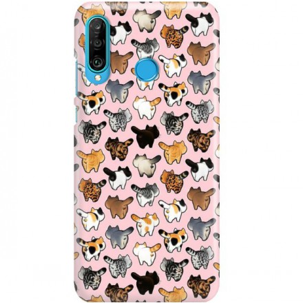 ETUI CLEAR NA TELEFON HUAWEI P30 LITE CORGI