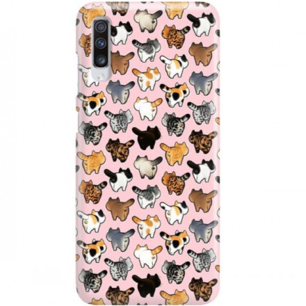 ETUI CLEAR NA TELEFON SAMSUNG GALAXY A70 CORGI