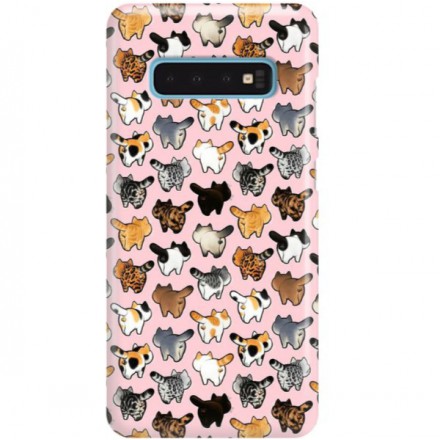 ETUI CLEAR NA TELEFON SAMSUNG GALAXY S10 CORGI