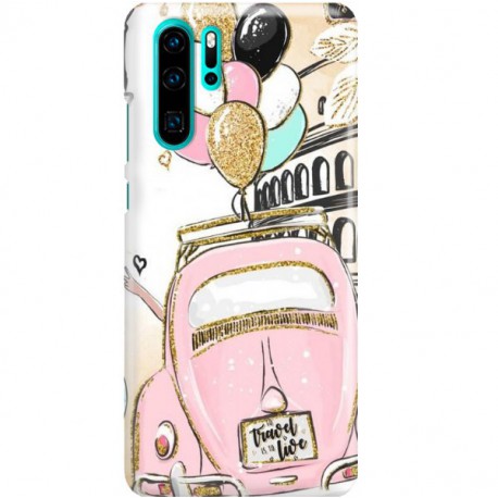 ETUI CLEAR NA TELEFON HUAWEI P30 PRO CRAZY TRAVEL
