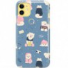 ETUI CLEAR NA TELEFON APPLE IPHONE 11 CUTE DOGS 1