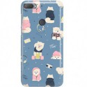 ETUI CLEAR NA TELEFON HTC DESIRE 12 PLUS CUTE DOGS 1