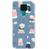 ETUI CLEAR NA TELEFON HUAWEI MATE 30 LITE CUTE DOGS 1