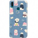 ETUI CLEAR NA TELEFON HUAWEI Y9 2019 CUTE DOGS 1