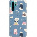 ETUI CLEAR NA TELEFON HUAWEI P30 PRO CUTE DOGS 1