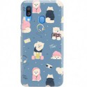 ETUI CLEAR NA TELEFON SAMSUNG GALAXY A40 CUTE DOGS 1
