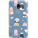 ETUI CLEAR NA TELEFON SAMSUNG GALAXY J4 2018 CUTE DOGS 1