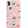 ETUI CLEAR NA TELEFON APPLE IPHONE XS MAX CUTE DOGS 2