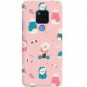 ETUI CLEAR NA TELEFON HUAWEI MATE 20 CUTE DOGS 2
