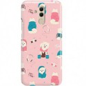 ETUI CLEAR NA TELEFON HUAWEI MATE 20 LITE CUTE DOGS 2