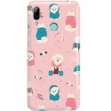 ETUI CLEAR NA TELEFON HUAWEI P SMART 2019 CUTE DOGS 2