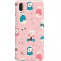 ETUI CLEAR NA TELEFON HUAWEI P20 CUTE DOGS 2