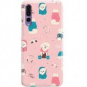 ETUI CLEAR NA TELEFON HUAWEI P20 PRO CUTE DOGS 2