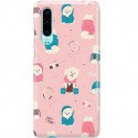 ETUI CLEAR NA TELEFON HUAWEI P30 CUTE DOGS 2