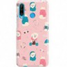ETUI CLEAR NA TELEFON HUAWEI P30 LITE CUTE DOGS 2