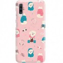 ETUI CLEAR NA TELEFON SAMSUNG GALAXY A70 CUTE DOGS 2