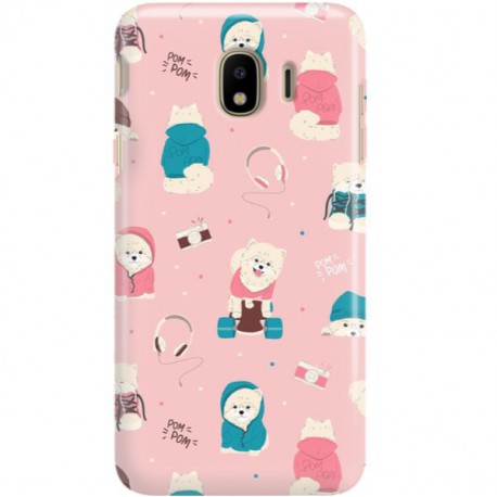 ETUI CLEAR NA TELEFON SAMSUNG GALAXY J4 2018 CUTE DOGS 2
